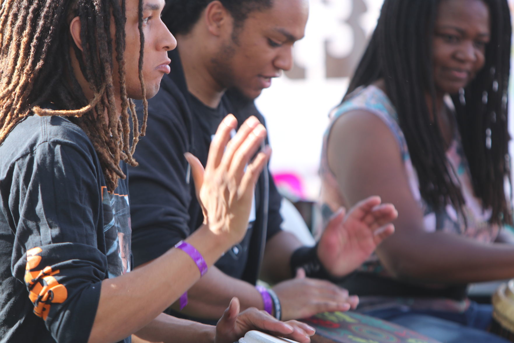 M3F drum circle